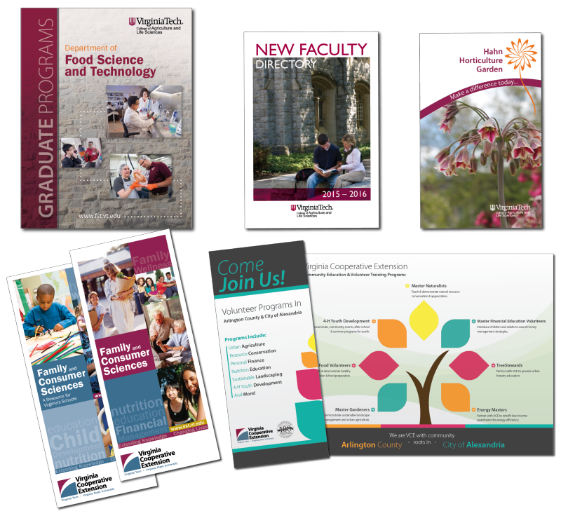 Examples of brochures